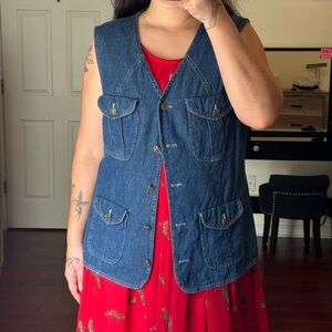 Vintage Denim Vest